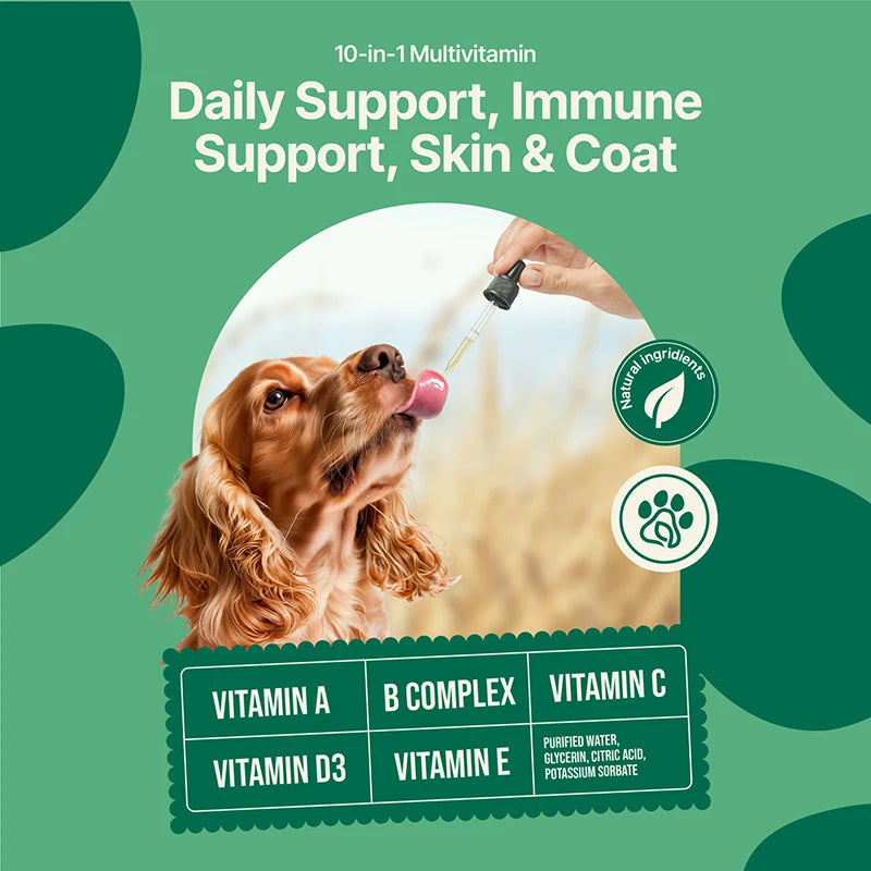 SLIN PET 10-in-1 Multivitamin للكلاب والقطط