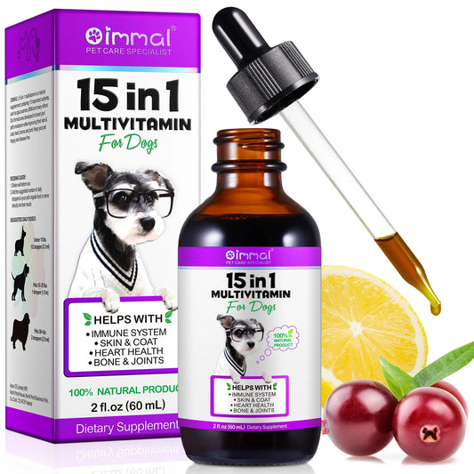 مكمل غذائي 15 في 1 للكلاب | Oimmal 15-in-1 Multivitamin Dogs