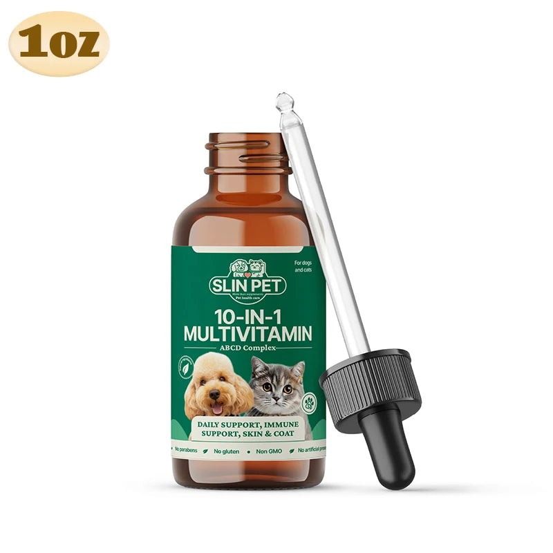 SLIN PET 10-in-1 Multivitamin للكلاب والقطط