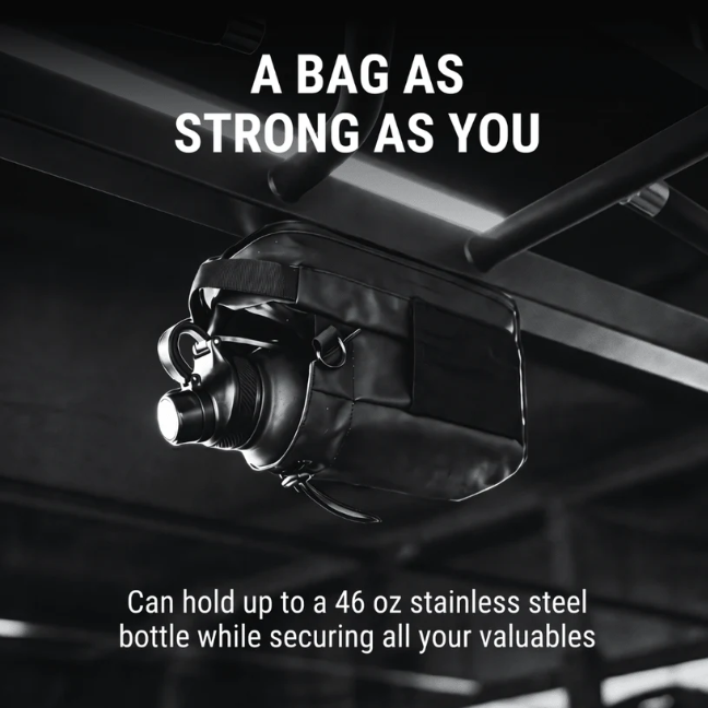 Magnetic Water Bottle Bag - Hands Free Carry - Gym