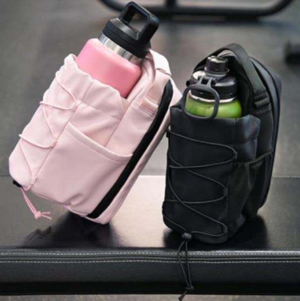 Magnetic Water Bottle Bag - Hands Free Carry - Gym
